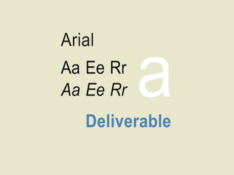 arial font download free