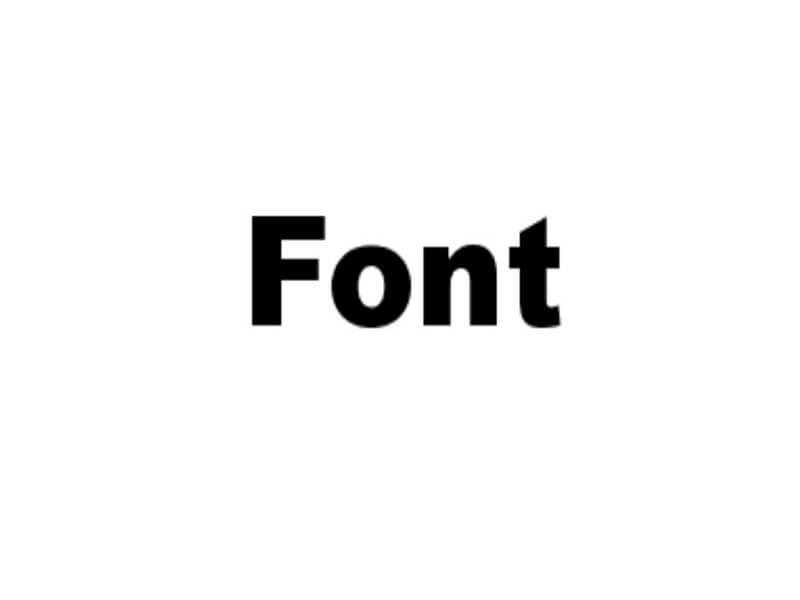 free arial font