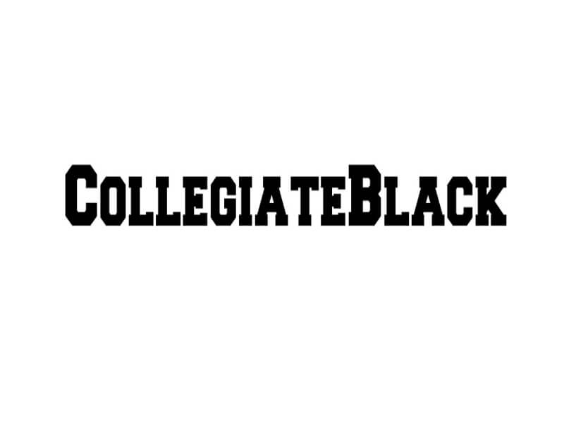 Collegiate Black Font Download