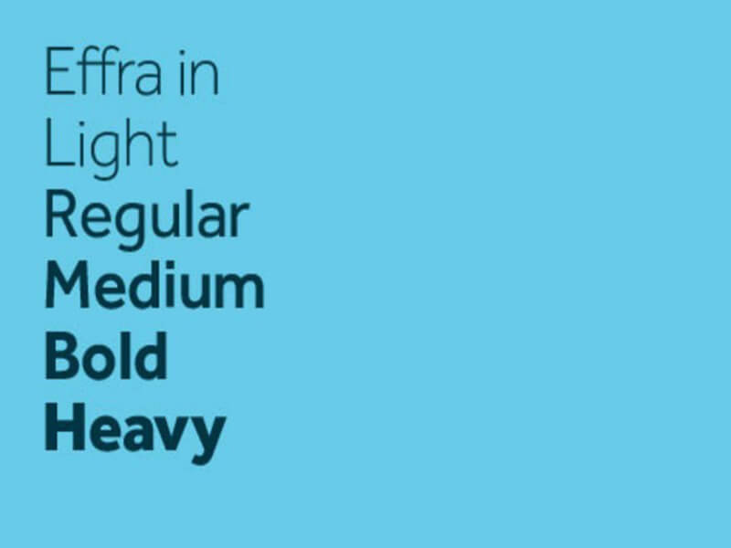 Effra Font Family