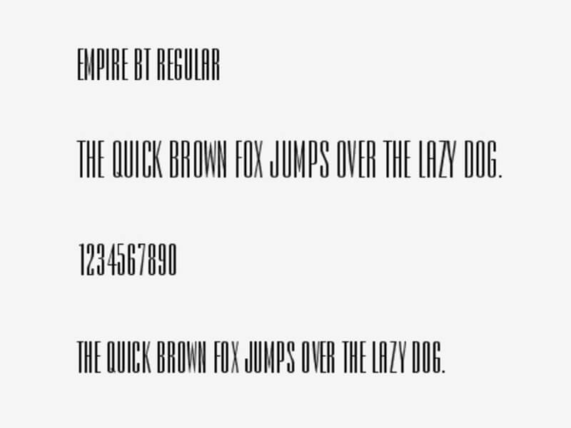 free fonts script preppy empire