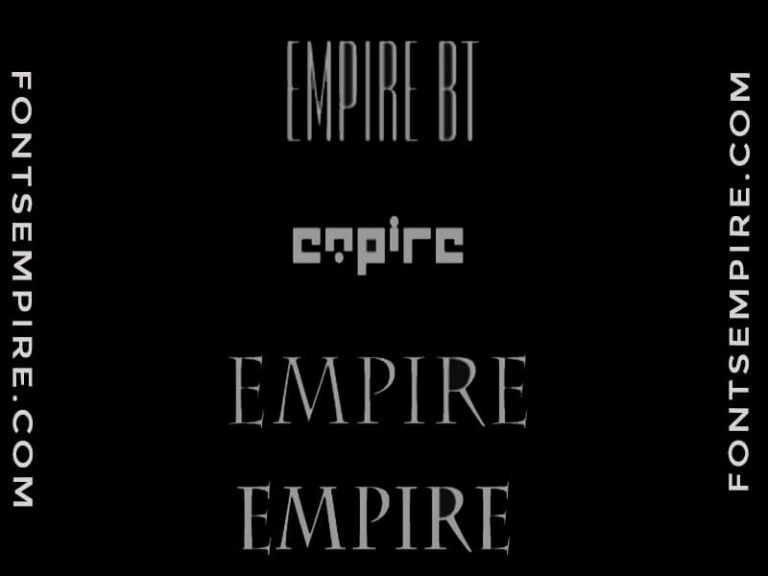 Empire Font Free Download - Fonts Empire