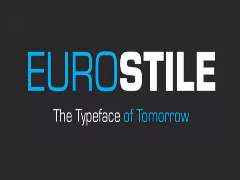 Eurostile Typeface