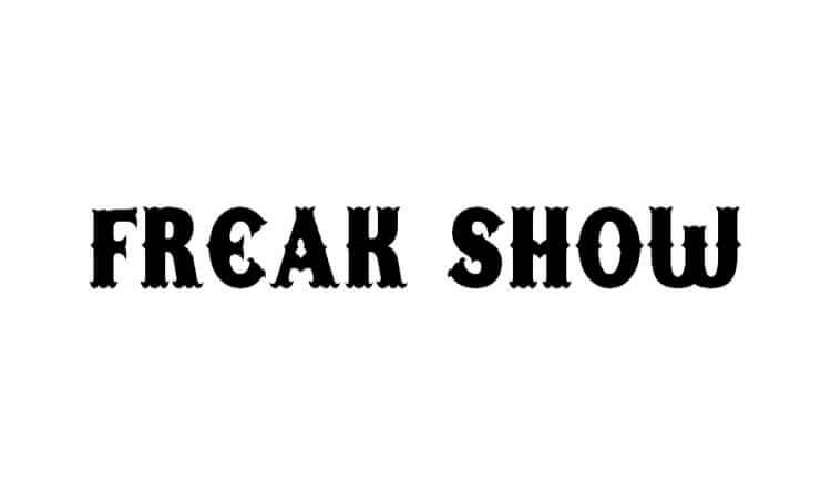 Freak Show Font