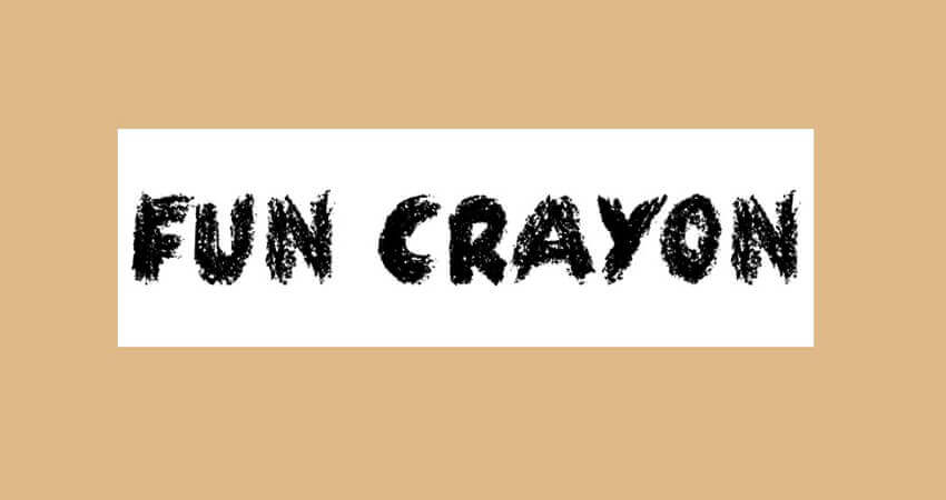 Fun Crayon Font Free Download