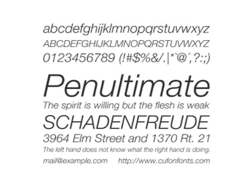 free helvetica neue