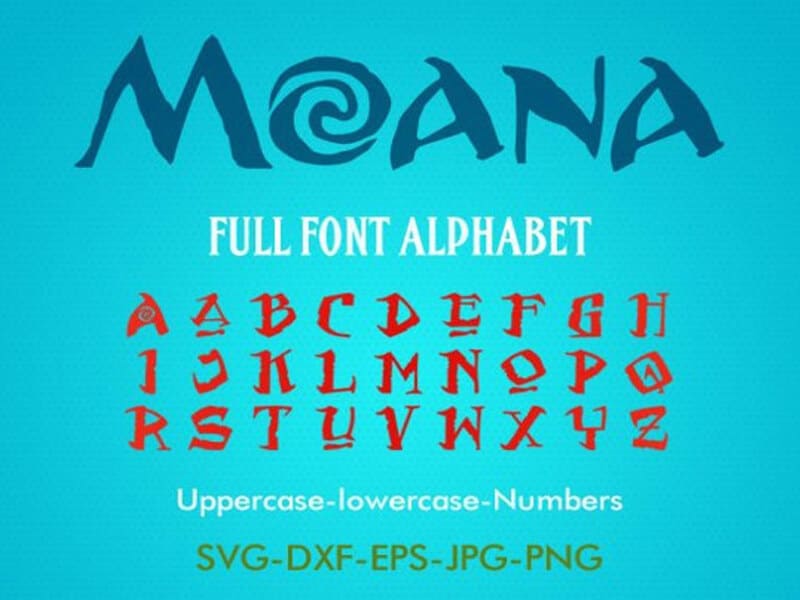 Moana Font