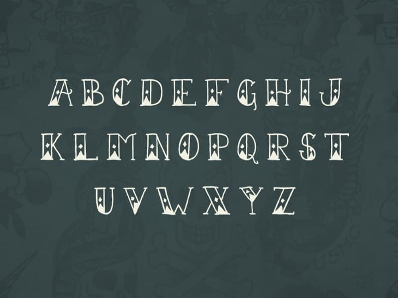 Nautical Font Collection