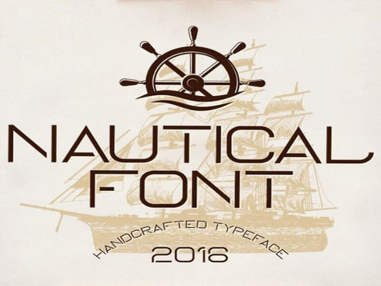 yacht font type