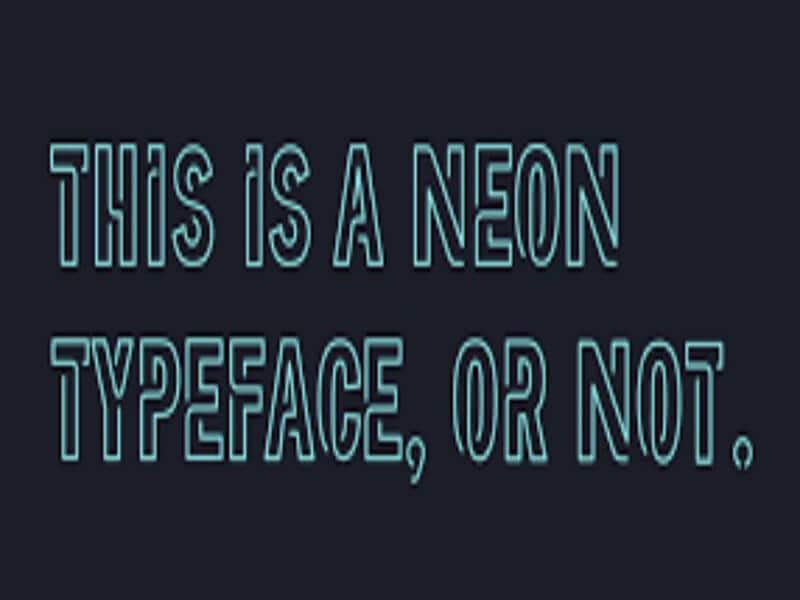 Neon Font Download