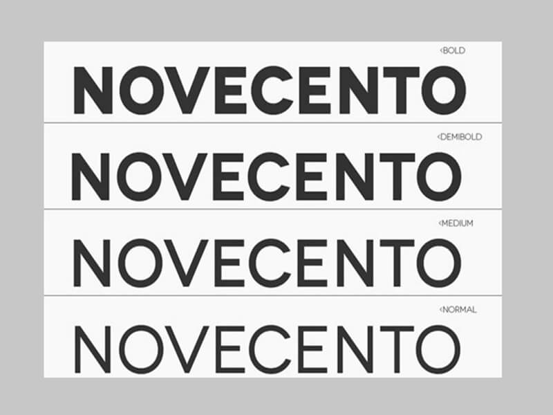 Novecento Wide Light Font Free Download