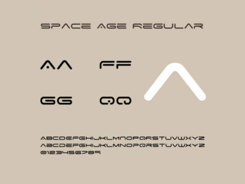 Space Age Font Download