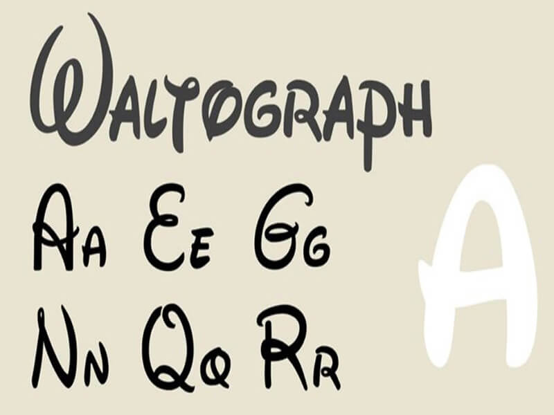 Waltograph Disney Font Download