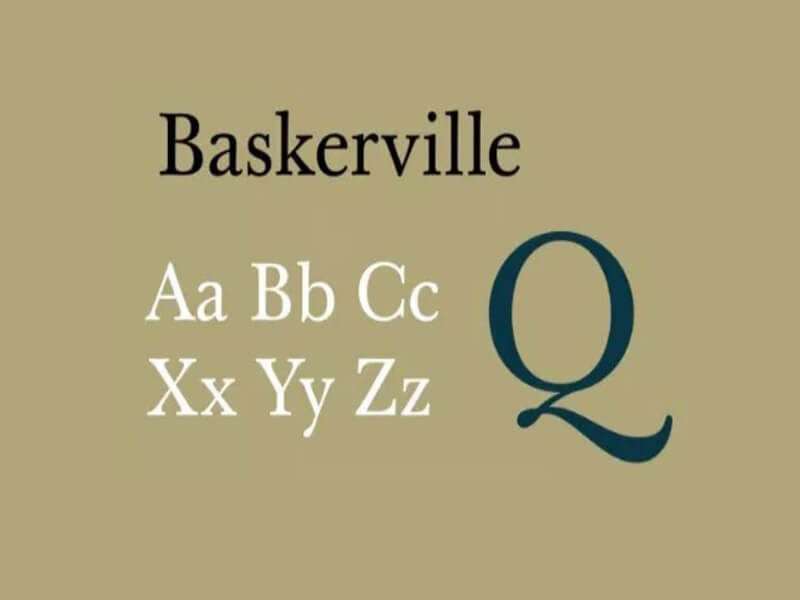 Baskerville Regular Font Free Download