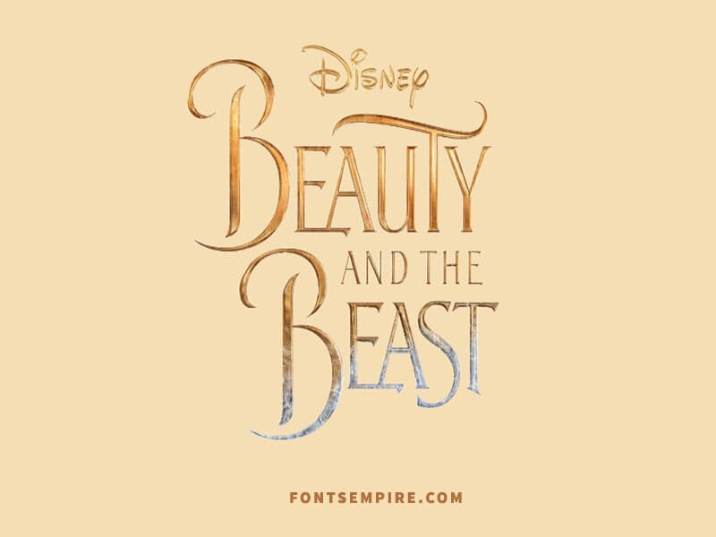 Beauty And The Beast Font Free Download