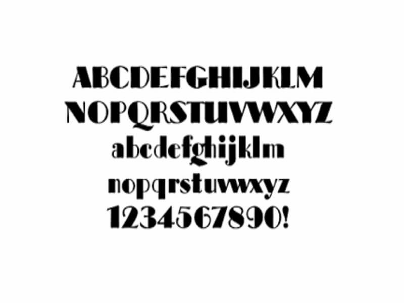 Broadway Font Family Download