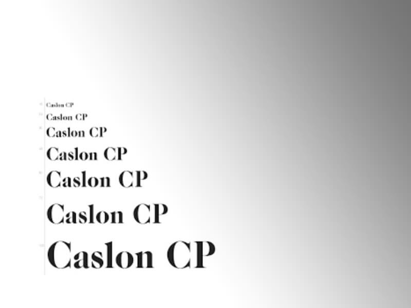 Caslon Font Pairing Download