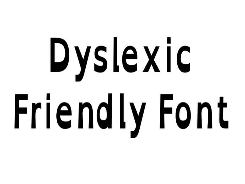 Dyslexia Font Family Free Download