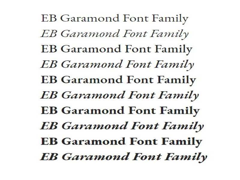 garamond extra bold font free