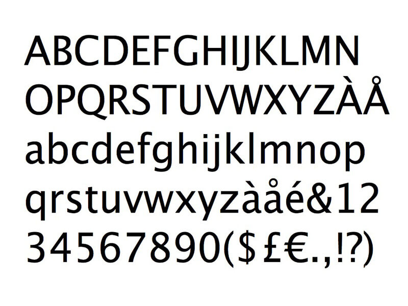 lucida sans unicode font family