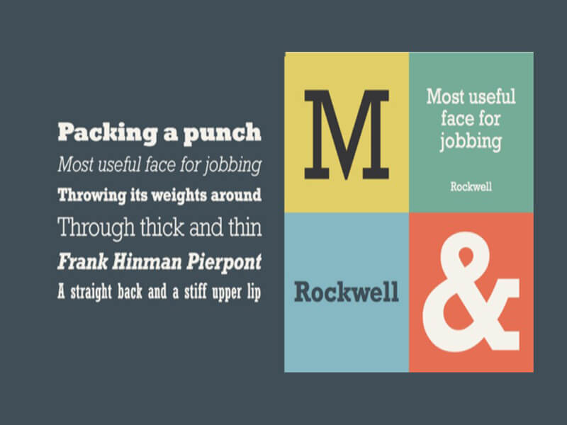 Rockwell Font Free Download