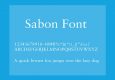 Sabon Font Family Free Download