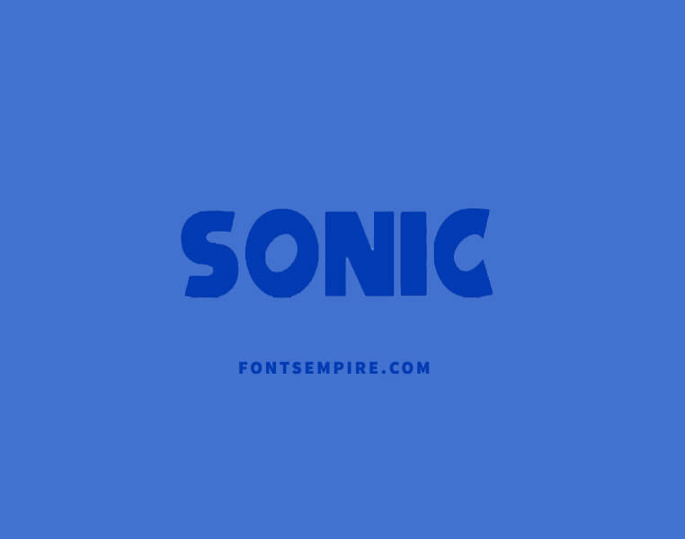 Sonic Font Free Download