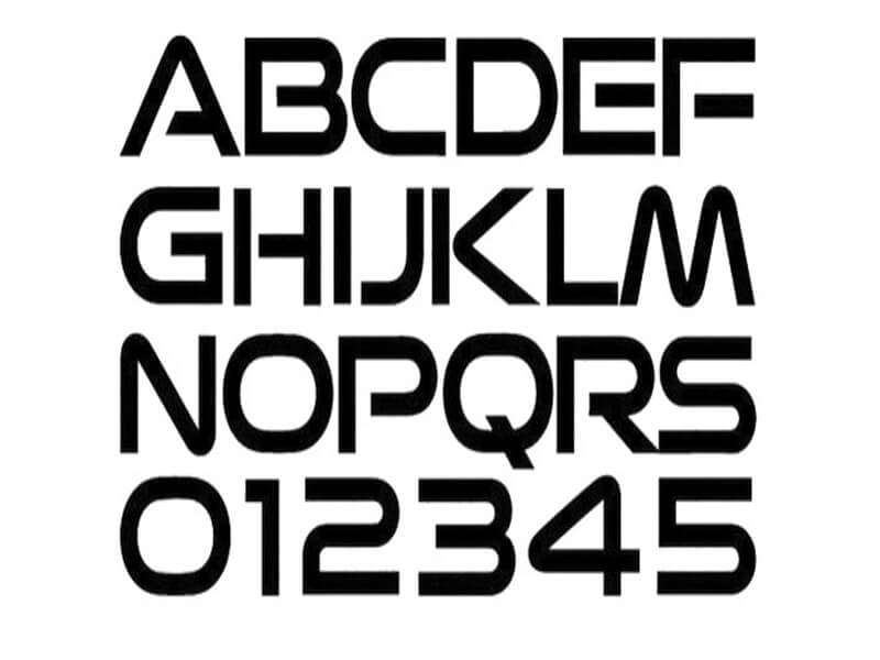 star trek font file