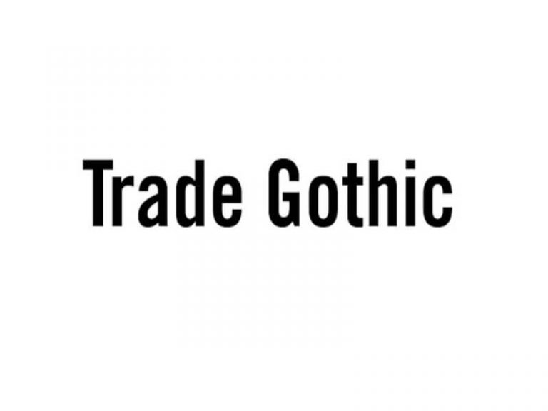 best free substitute for trade gothic font