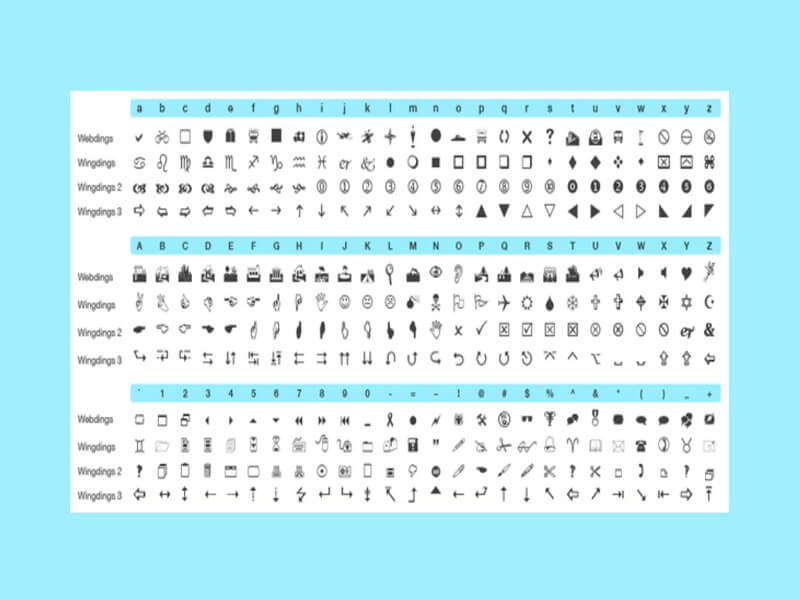 Wingdings Font Download