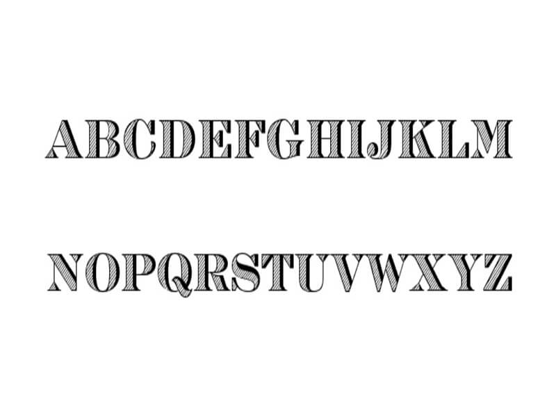 Engravers Opti Inline Font Download