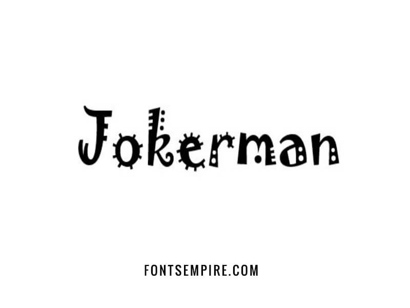 Jokerman Font Family Free Download