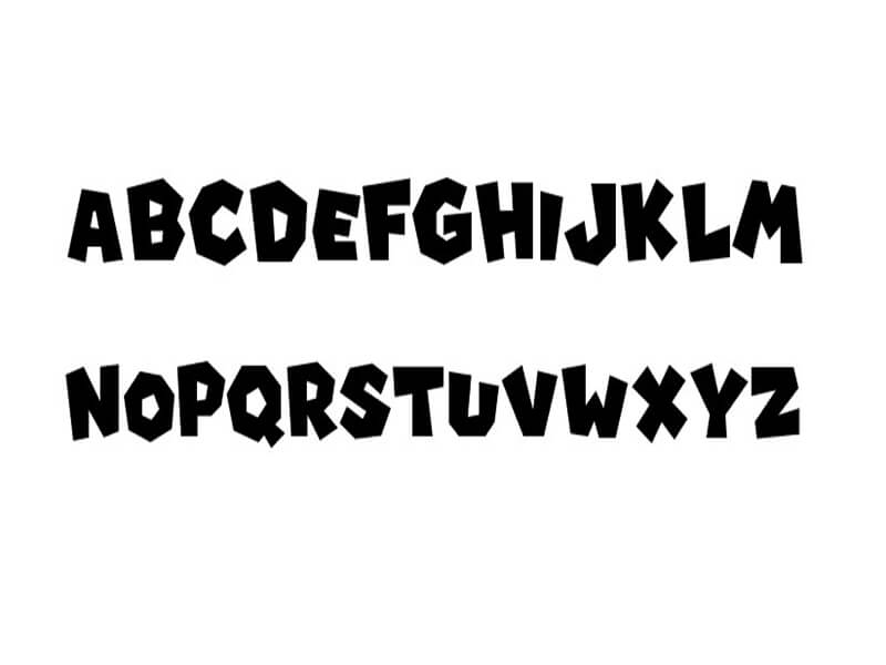 Super Mario Font Download