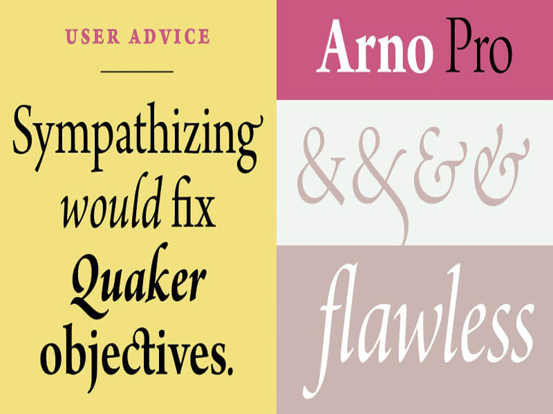 Arno Pro Font Free Download
