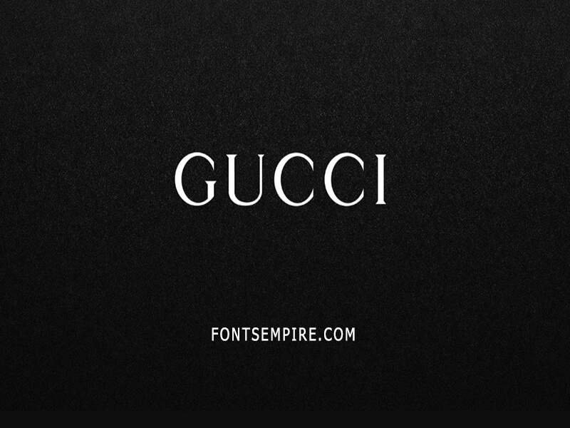 Gucci Font Family Free Download