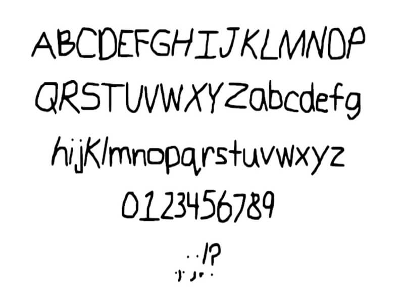 Kindergarten Font Download