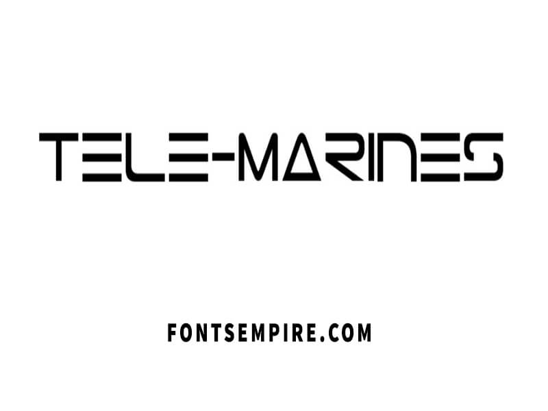 Tele Marines Font Free Download
