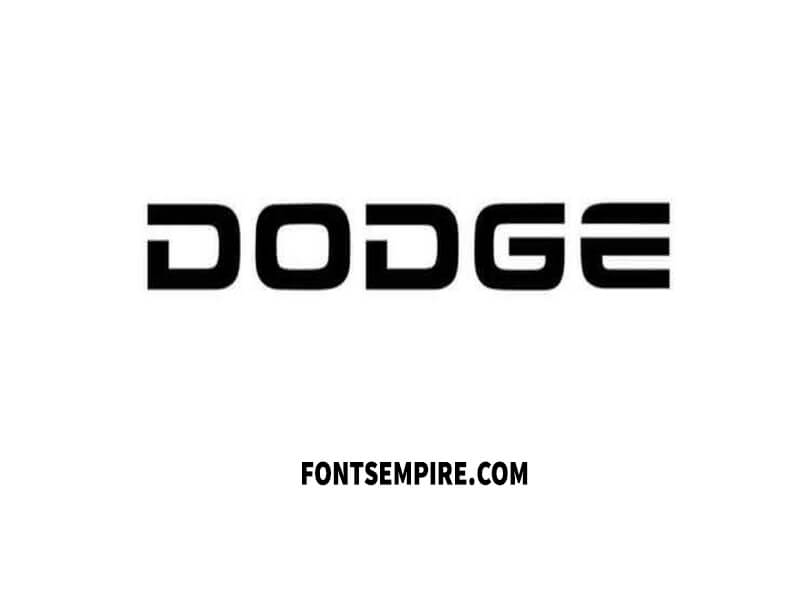 Dodge Font Family Free Download