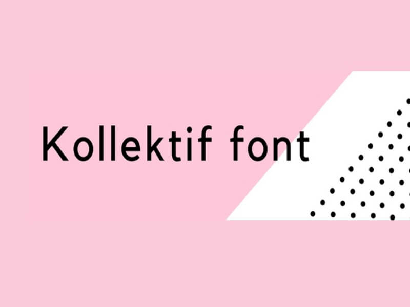 Kollektif Font Family Download