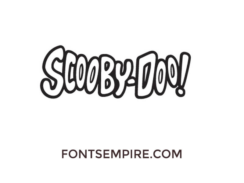 Scooby Doo Font Free Download