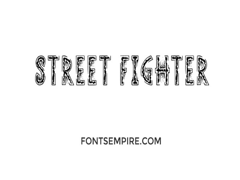 Street Fighter Font Family Free Download