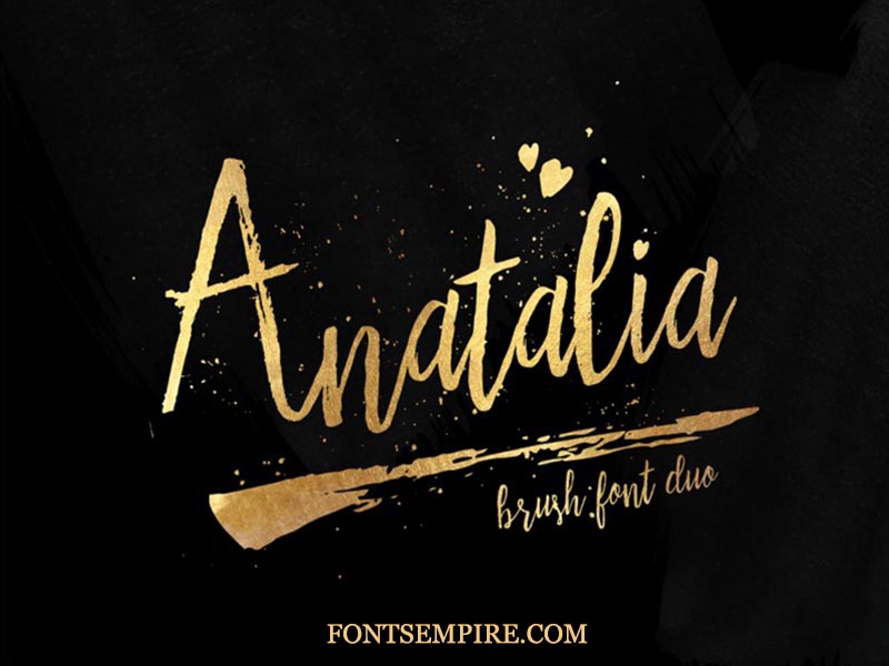 Anatalia Font Family Free Download