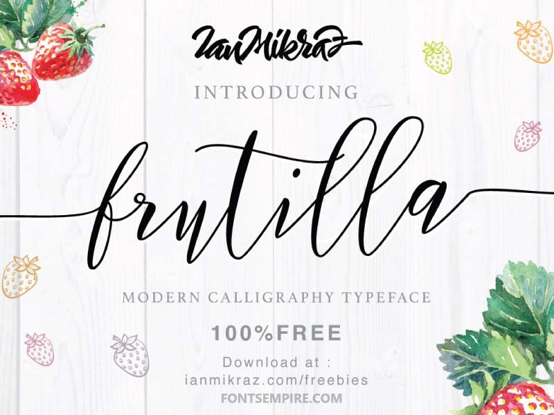 Frutilla Font Family Free Download