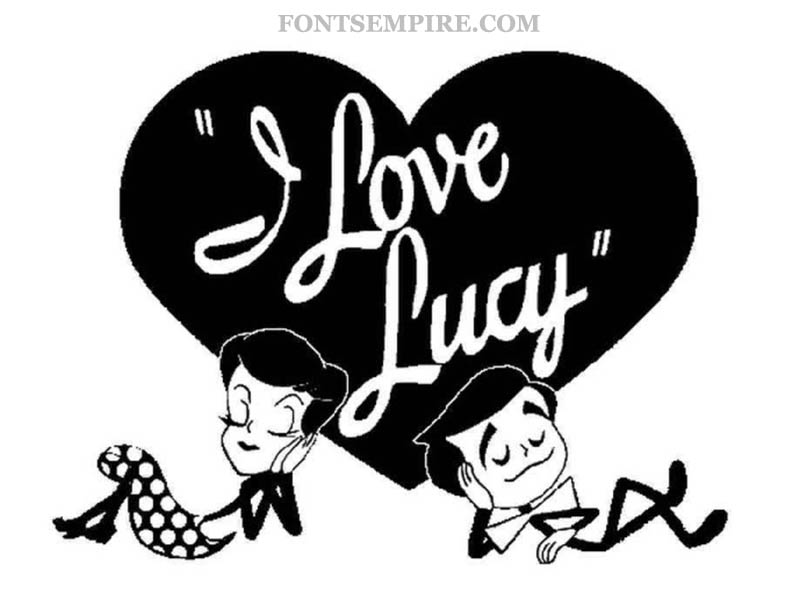 I Love Lucy Font Family Free Download