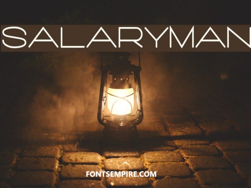 Salaryman Font Family Free Download