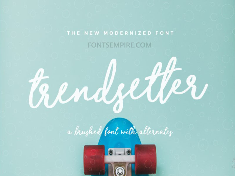 Trendsetter Font Family Free Download
