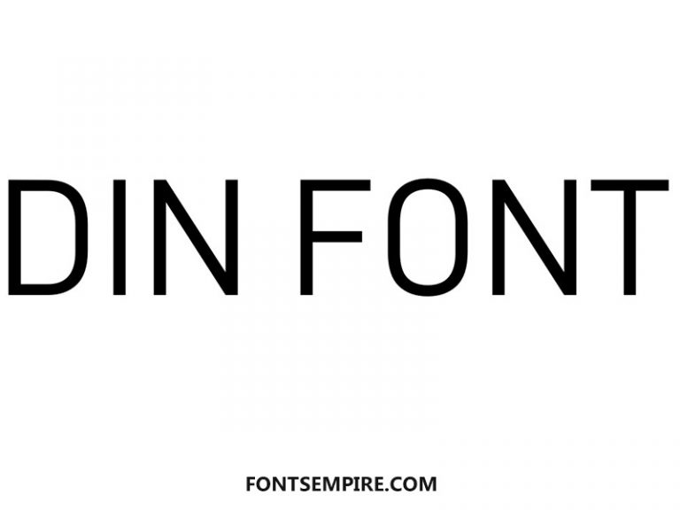din family font free download mac
