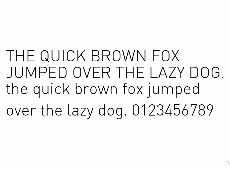 free fonts din condensed regular