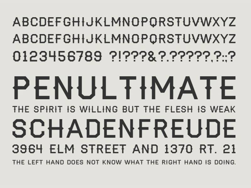 Haymaker Font Family Download