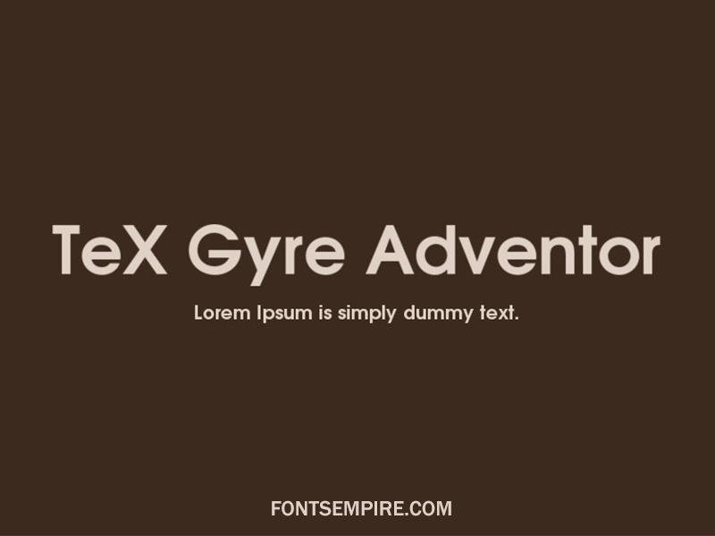 Tex Gyre Font Family Free Download